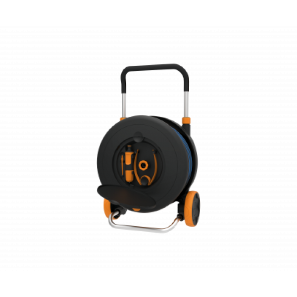 Катушка со шлангом Fiskars L 1/2" (13мм) L-30м с набором аксессуаров (1023644)