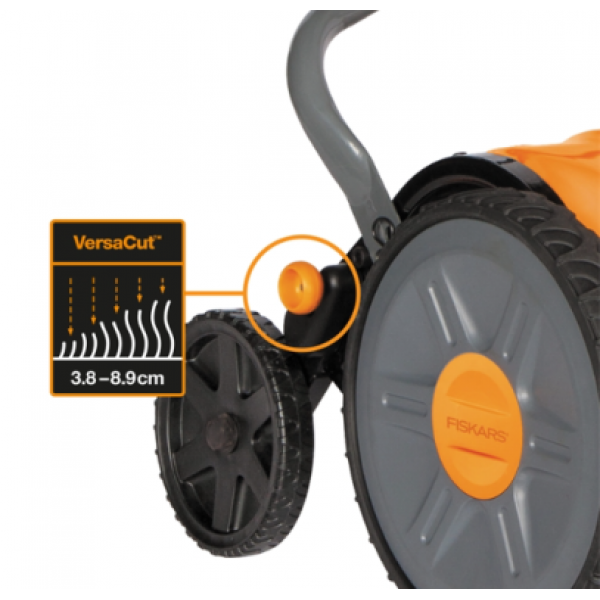 Механическая газонокосилка Fiskars StaySharp™ Plus Reel Mower 113872 (1015649)