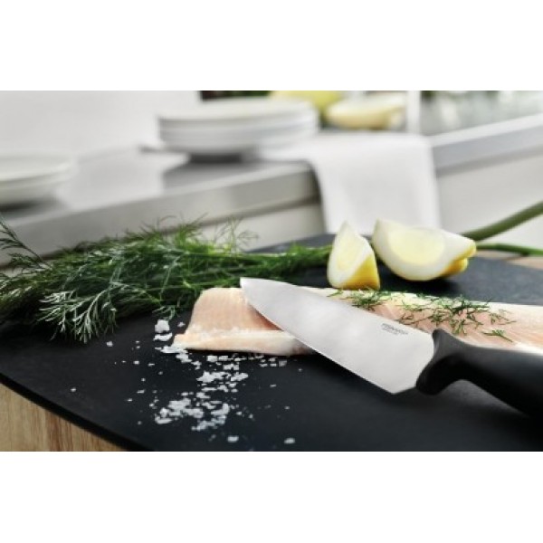 Кухонний ніж Fiskars Essential для хліба 23 см Black 1023774