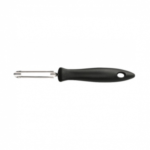 Нож с подвижным лезвием Fiskars Essential для чистки овощей 6 см, Black (1023787)