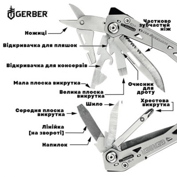 Мультитул Gerber Suspension NXT Multi-Tool 31-003345 (1027512)